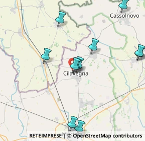 Mappa Via Moro Aldo, 27024 Cilavegna PV, Italia (5.41267)