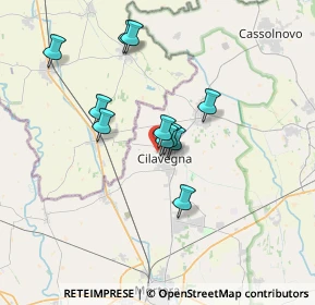 Mappa Via Moro Aldo, 27024 Cilavegna PV, Italia (2.79727)