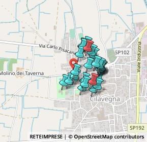 Mappa Via Moro Aldo, 27024 Cilavegna PV, Italia (0.27778)