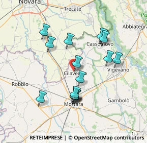 Mappa Via Moro Aldo, 27024 Cilavegna PV, Italia (6.79875)