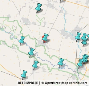 Mappa QUINZANO D'OGLIO Piazza IV Novembre, 25027 Quinzano d'Oglio BS, Italia (6.4365)