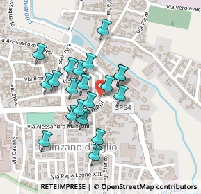 Mappa Via Canonica, 25027 Quinzano d'Oglio BS, Italia (0.19)