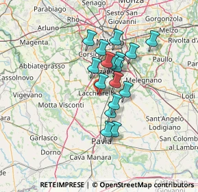 Mappa Strada Comunale Lacchiarella Casirate Olona, 20084 Lacchiarella MI, Italia (9.94471)