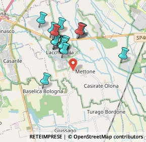 Mappa Strada Comunale Lacchiarella Casirate Olona, 20084 Lacchiarella MI, Italia (1.62)