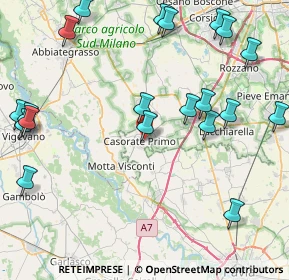 Mappa Via Giacomo Matteotti, 27022 Casorate Primo PV, Italia (10.613)