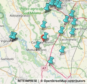 Mappa Via Giacomo Matteotti, 27022 Casorate Primo PV, Italia (9.5355)