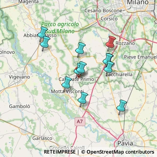 Mappa Via Giacomo Matteotti, 27022 Casorate Primo PV, Italia (6.39417)