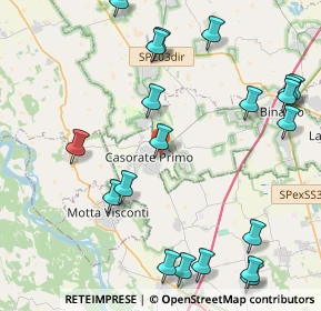 Mappa Via Giacomo Matteotti, 27022 Casorate Primo PV, Italia (5.279)