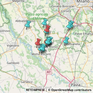 Mappa Via Garibaldi, 27022 Casorate Primo PV, Italia (4.48267)
