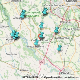 Mappa Via Garibaldi, 27022 Casorate Primo PV, Italia (8.9435)