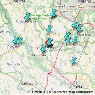 Mappa Via Garibaldi, 27022 Casorate Primo PV, Italia (7.652)