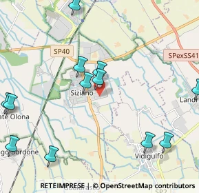 Mappa Via Brallo, 27010 Siziano PV, Italia (2.58167)