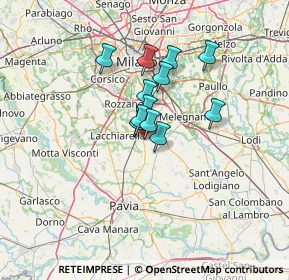 Mappa Via Brallo, 27010 Siziano PV, Italia (8.78333)