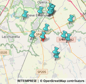 Mappa Via Brallo, 27010 Siziano PV, Italia (4.0475)