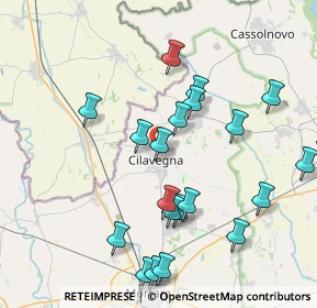 Mappa Vicolo Foscolo Ugo, 27024 Cilavegna PV, Italia (4.165)