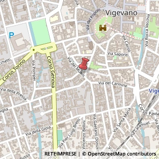 Mappa Via Mulini, 29, 27029 Vigevano, Pavia (Lombardia)