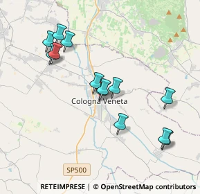 Mappa Via Groppeale, 37044 Cologna Veneta VR, Italia (3.63462)