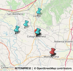 Mappa Via Groppeale, 37044 Cologna Veneta VR, Italia (6.76)