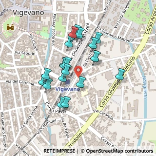 Mappa Vicolo Massarenti Giuseppe, 27029 Vigevano PV, Italia (0.193)