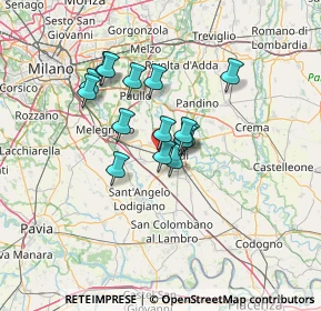 Mappa Località Bottedo, 26900 Lodi LO, Italia (10.134)