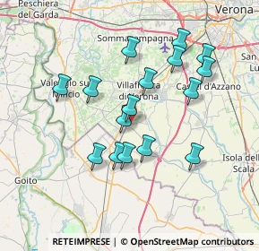 Mappa Via dell'Industria, 37060 Mozzecane VR, Italia (6.62313)