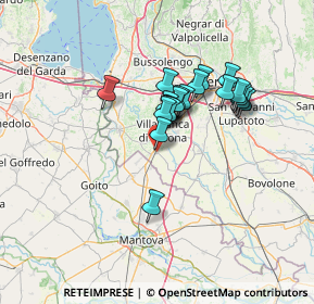 Mappa Via dell'Industria, 37060 Mozzecane VR, Italia (10.3985)