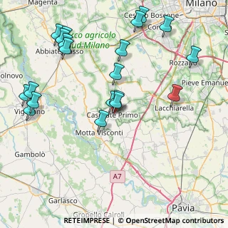 Mappa Via Vittorio Emanuele II, 27022 Casorate Primo PV, Italia (9.6515)