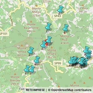 Mappa Via Enrico Toti, 35030 Cinto Euganeo PD, Italia (1.44625)