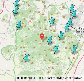 Mappa Via Enrico Toti, 35030 Galzignano Terme PD, Italia (5.10846)