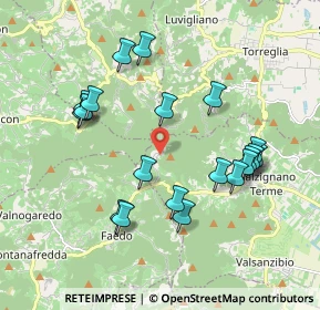 Mappa Via Enrico Toti, 35030 Galzignano Terme PD, Italia (1.91)