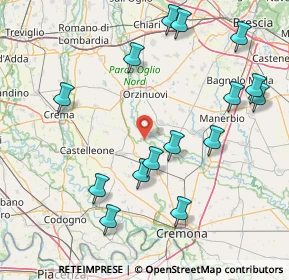 Mappa Piazza Martiri della Libertà, 26010 Azzanello CR, Italia (18.24)