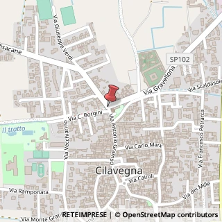 Mappa Via Rapisardi, 1, 27024 Cilavegna, Pavia (Lombardia)