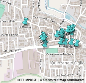 Mappa Via Stoa, 25027 Quinzano d'Oglio BS, Italia (0.2095)