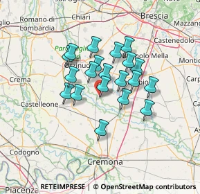 Mappa Via Stoa, 25027 Quinzano d'Oglio BS, Italia (10.08)