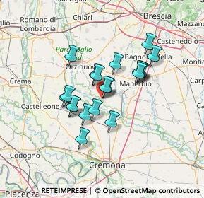 Mappa Via Stoa, 25027 Quinzano d'Oglio BS, Italia (10.338)