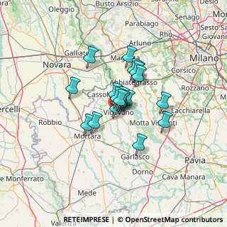 Mappa Via Tre Colombaie, 27029 Vigevano PV, Italia (8.3585)
