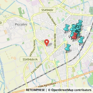 Mappa Via Tre Colombaie, 27029 Vigevano PV, Italia (1.34824)