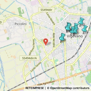 Mappa Via Tre Colombaie, 27029 Vigevano PV, Italia (1.3)