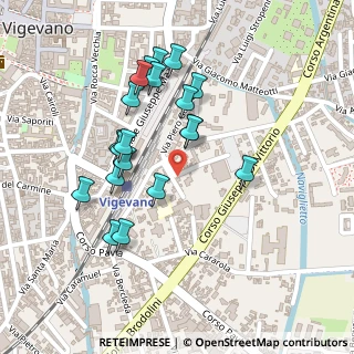 Mappa Vicolo Giuseppe Massarenti, 27029 Vigevano PV, Italia (0.22)