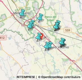 Mappa Via Francesco Acerbi, 20070 San Zenone al Lambro MI, Italia (3.21357)