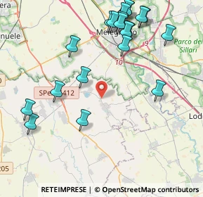 Mappa Via Milano, 27010 Bascapè PV, Italia (4.899)