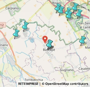 Mappa Via Milano, 27010 Bascapè PV, Italia (2.32583)