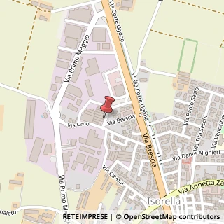 Mappa Via Per Leno, 4, 25010 Isorella, Brescia (Lombardia)