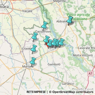 Mappa Via Castellana, 27029 Vigevano PV, Italia (5.42455)