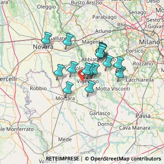Mappa Via Castellana, 27029 Vigevano PV, Italia (10.27706)