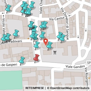 Mappa Via Dimesse, 25027 Quinzano d'Oglio BS, Italia (0.06667)