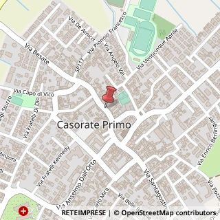 Mappa Via Garibaldi, 34, 27022 Casorate Primo, Pavia (Lombardia)