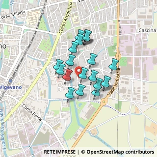 Mappa Via Corbetta, 27029 Vigevano PV, Italia (0.3265)