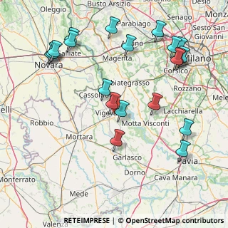 Mappa Via Corbetta, 27029 Vigevano PV, Italia (19.0885)