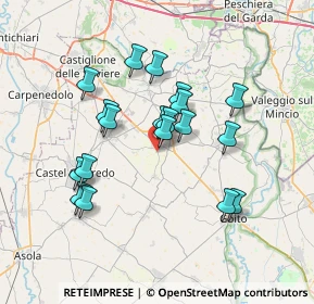 Mappa Via della Valletta, 46040 Guidizzolo MN, Italia (6.25105)